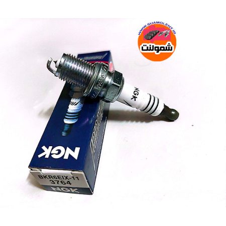 | یک دست(4عدد)شمع  ان جی کی | NGK مدل BKR6EIX-11 پایه کوتاه | سوزنی IX آی ایکس | ایریدیم |